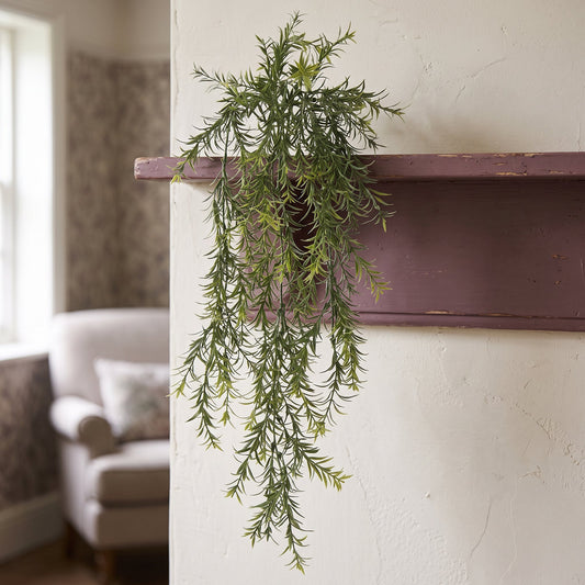 Hanging UV and Fire Resistant Artificial Spider Fern Plant 78cm