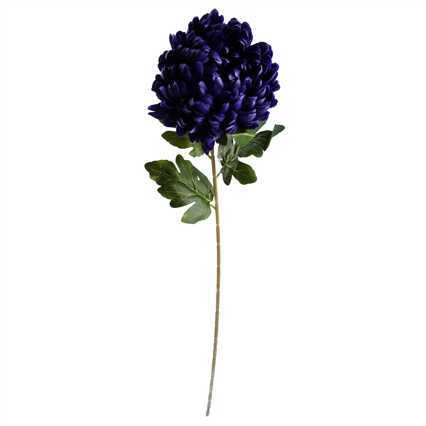 75cm Artificial Extra Large Reflex Chrysanthemum Purple – image 4