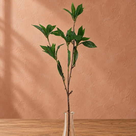 55cm Artificial Laurel Leaf Spray Stem