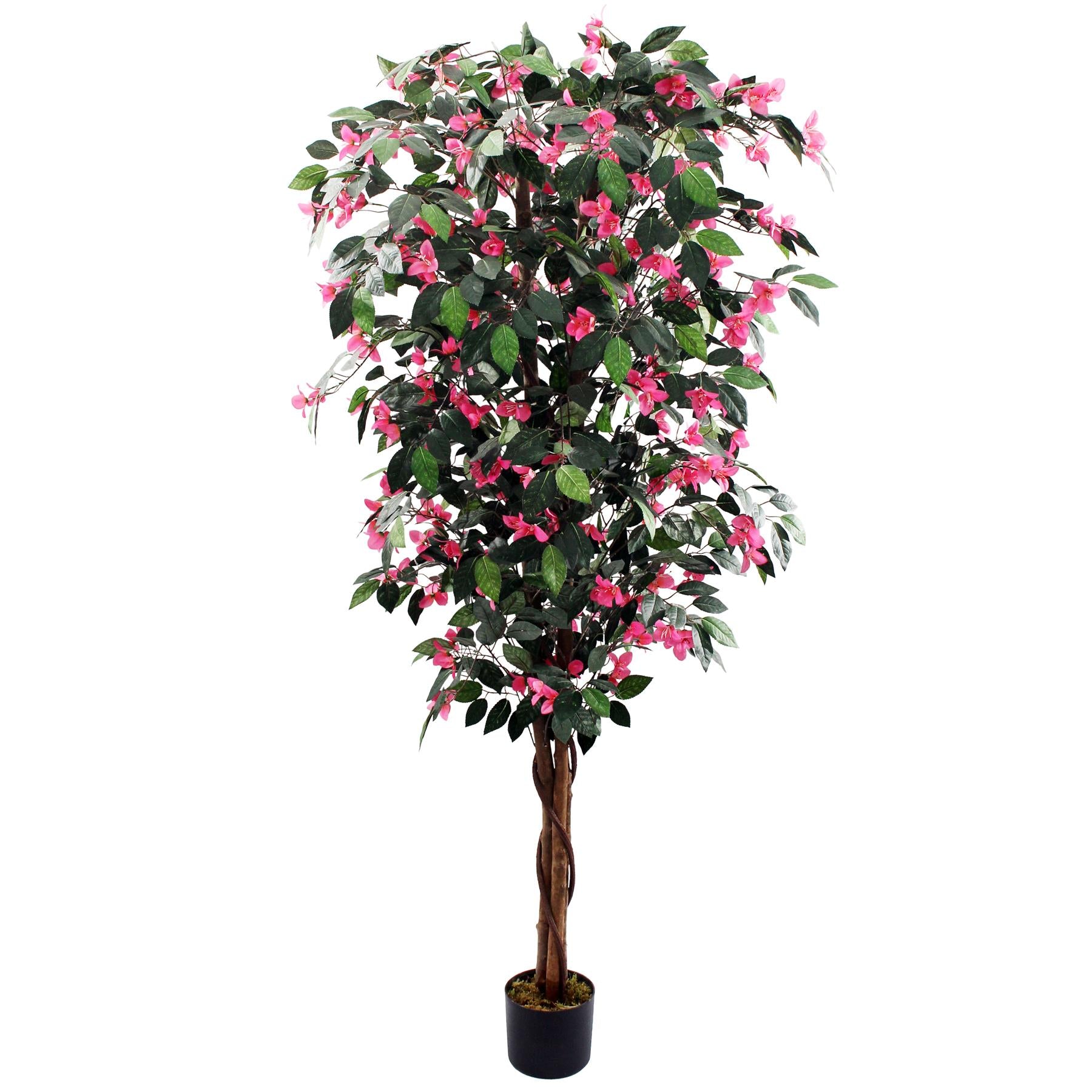 180cm Giant Artificial Pink Flowering Bougainvillea Tree – image 2