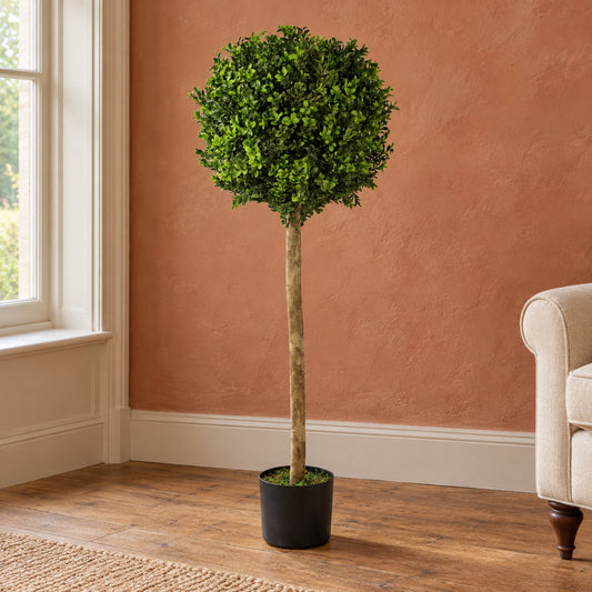 Artificial Boxwood Buxus Ball Topiary Tree 120cm
