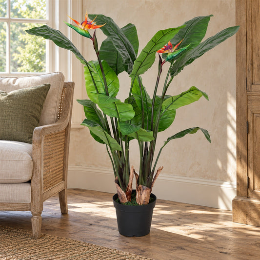 120cm Artificial Bird of Paradise Plant Extra Large