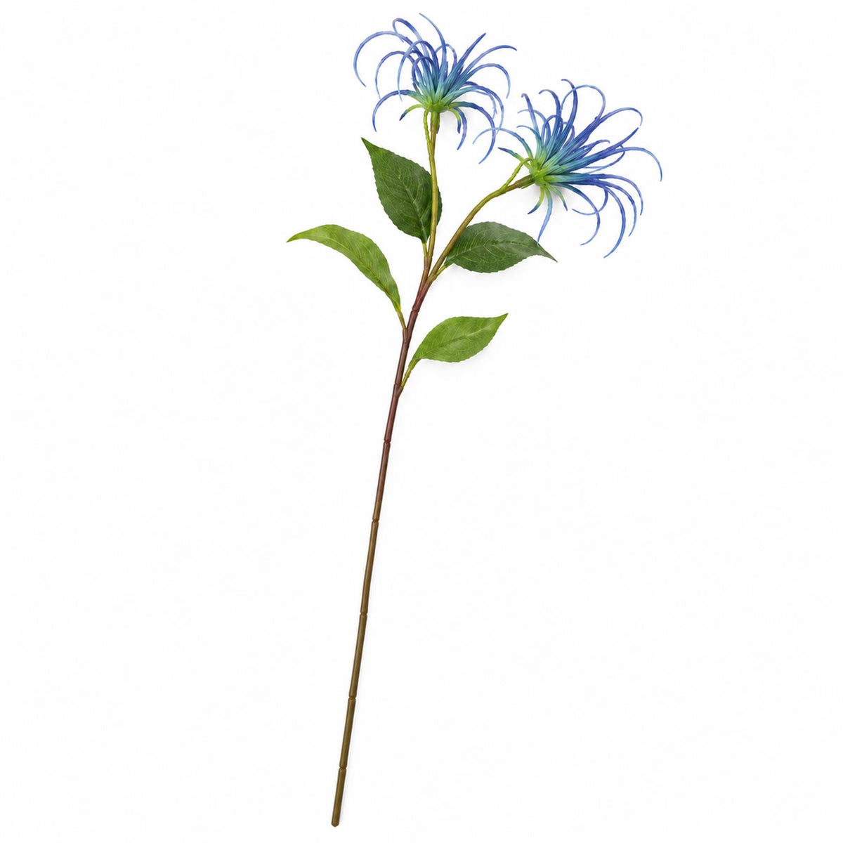 80cm Artificial Blue Spider Flower Stem – image 2