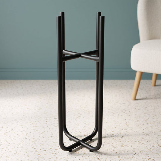 Large Black Planter Stand 62cm x 18cm
