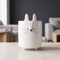 15cm Ceramic White Rabbit Mini Plant Pot