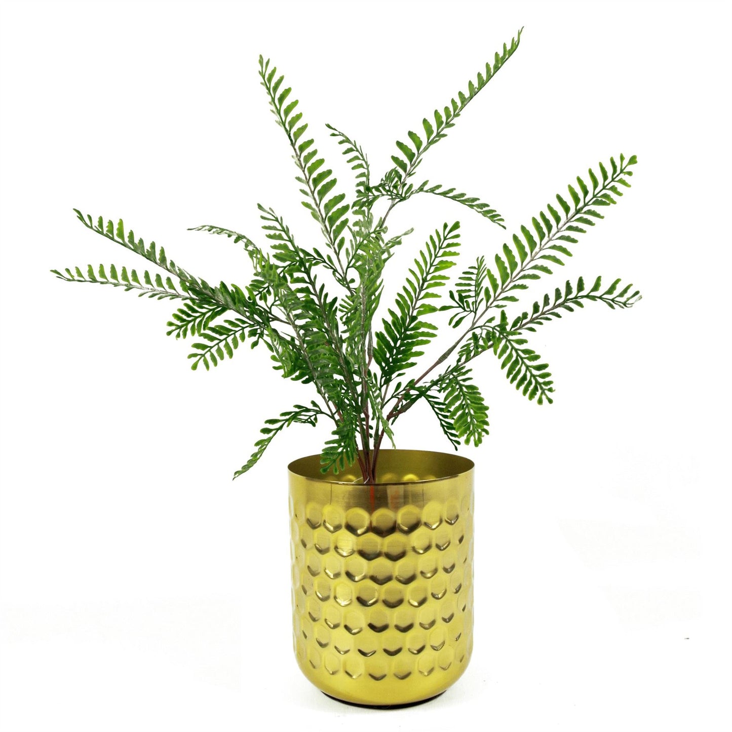 55cm Artificial Himilayan Maidenhair Fern Bush Dark Green Plant – image 3