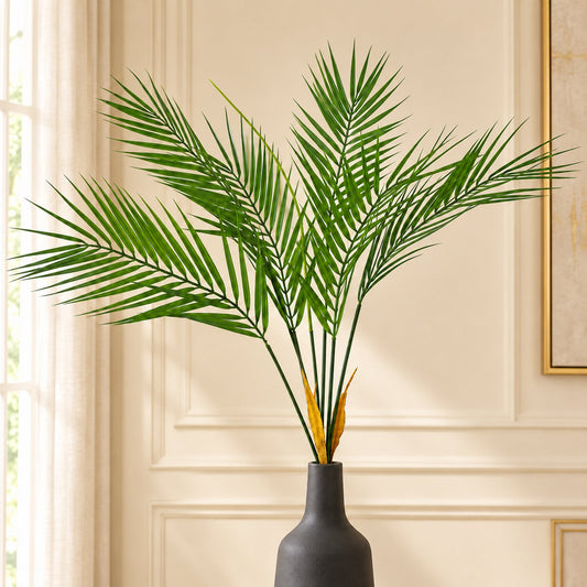 Artificial 75cm Palm Tree Unpotted 6 Leaves