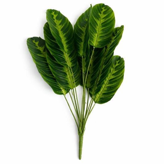 65cm Artificial Dieffenbachia Stem Plant Faux Green Foliage – image 2