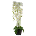 110cm Artificial White Orchid Plant Artifcial 41 REAL TOUCH flowers