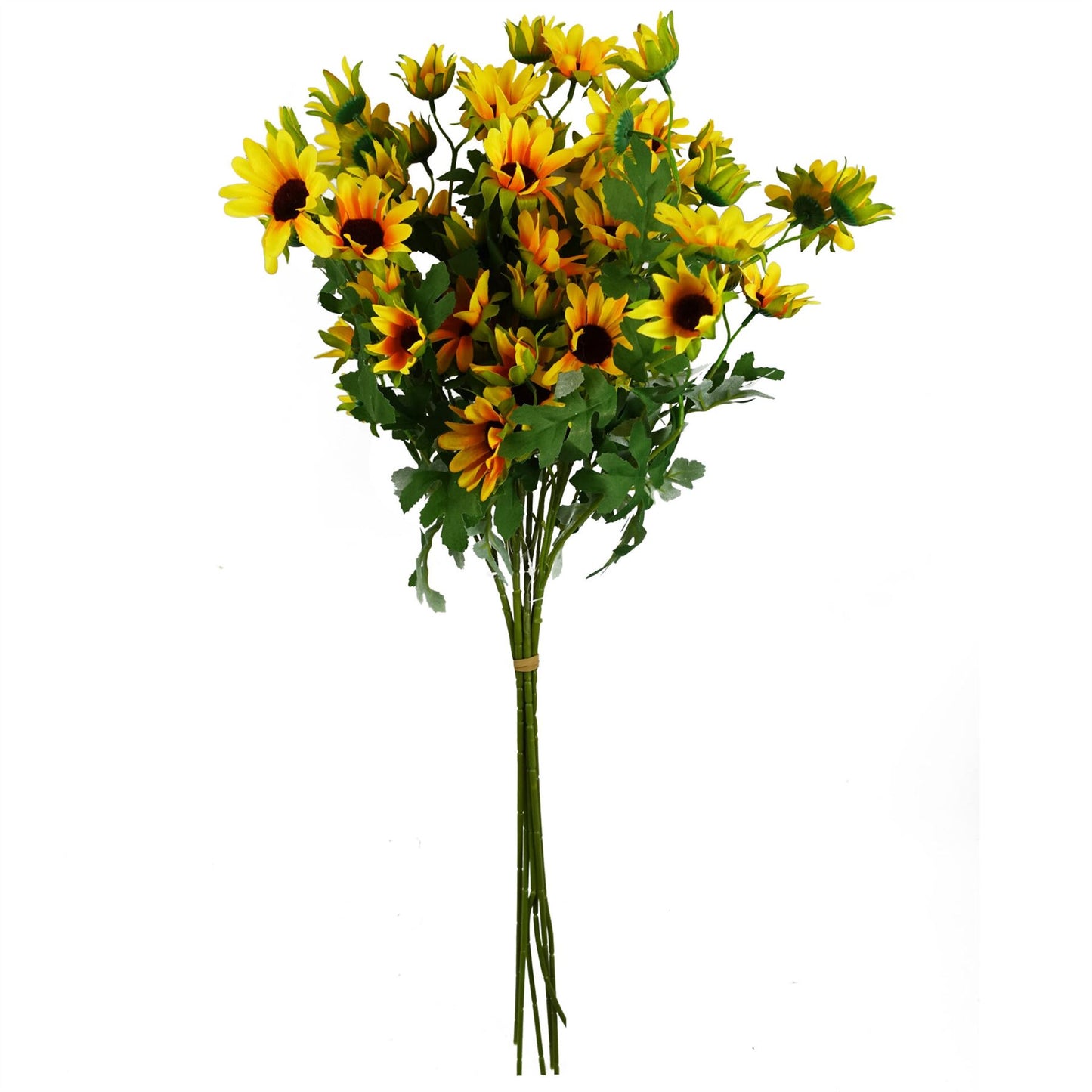 70cm Artificial Yellow Daisy Flower Spray – image 7