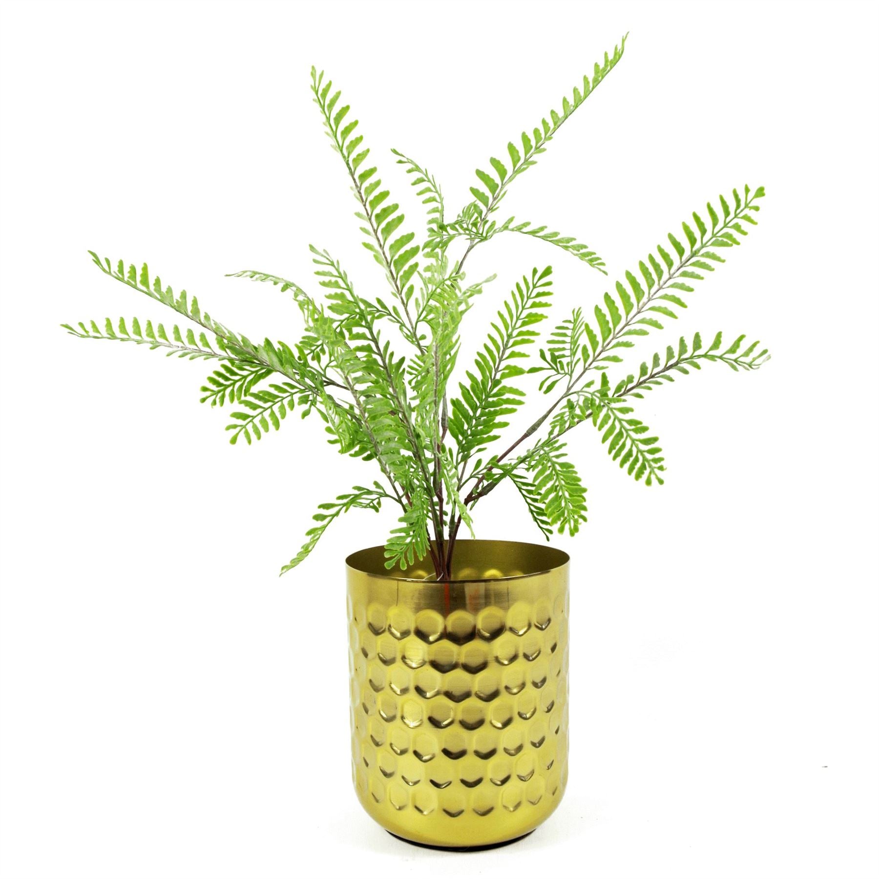 55cm Artificial Himilayan Maidenhair Fern Bush Light Green Plant – image 3