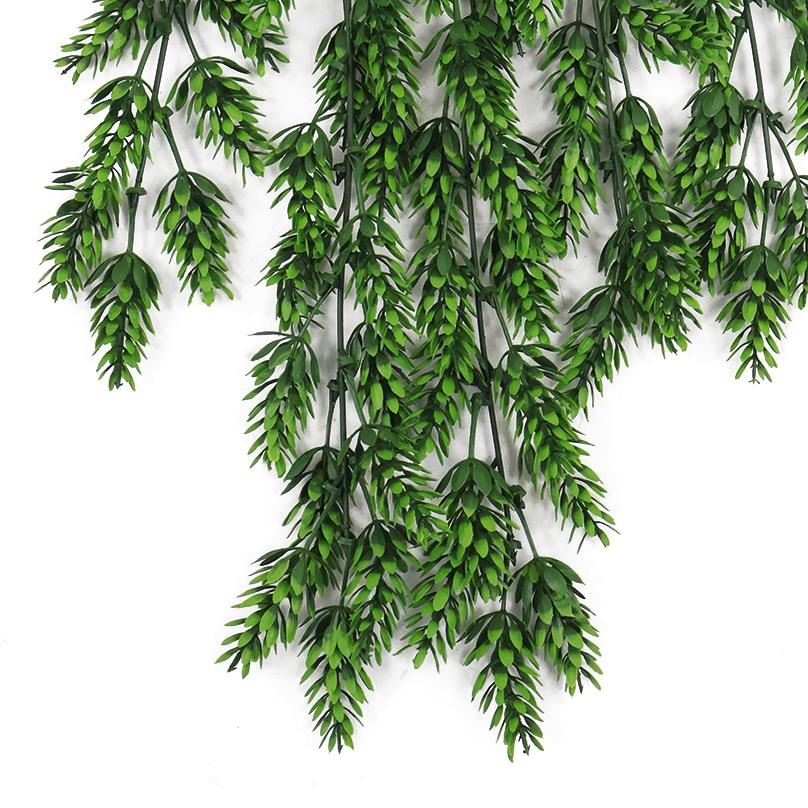 Hanging UV and Fire Resistant Artificial Clustered Fern Plant 128cm – image 3
