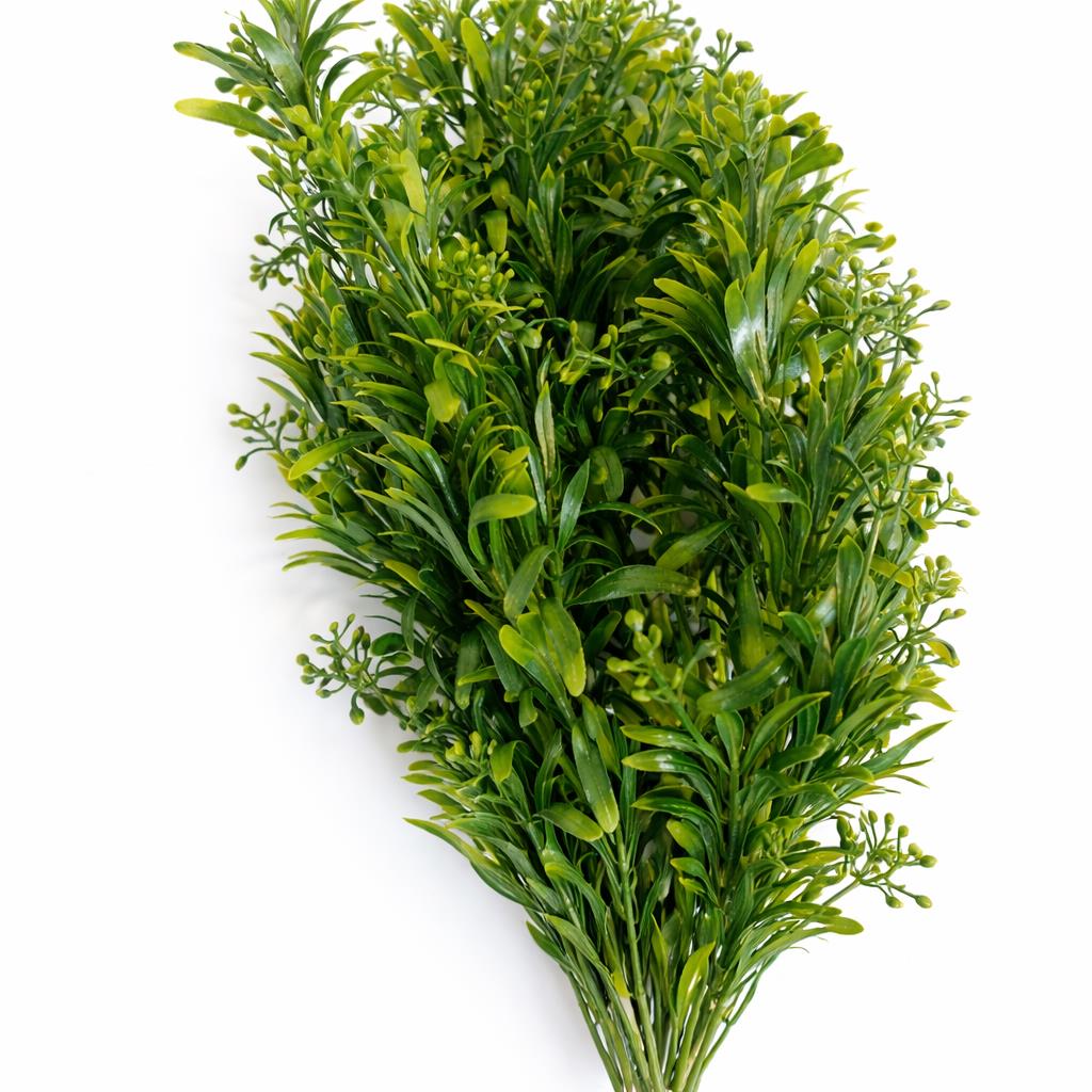 75cm Artificial Rosemary Style Foliage Bush Stem – image 2