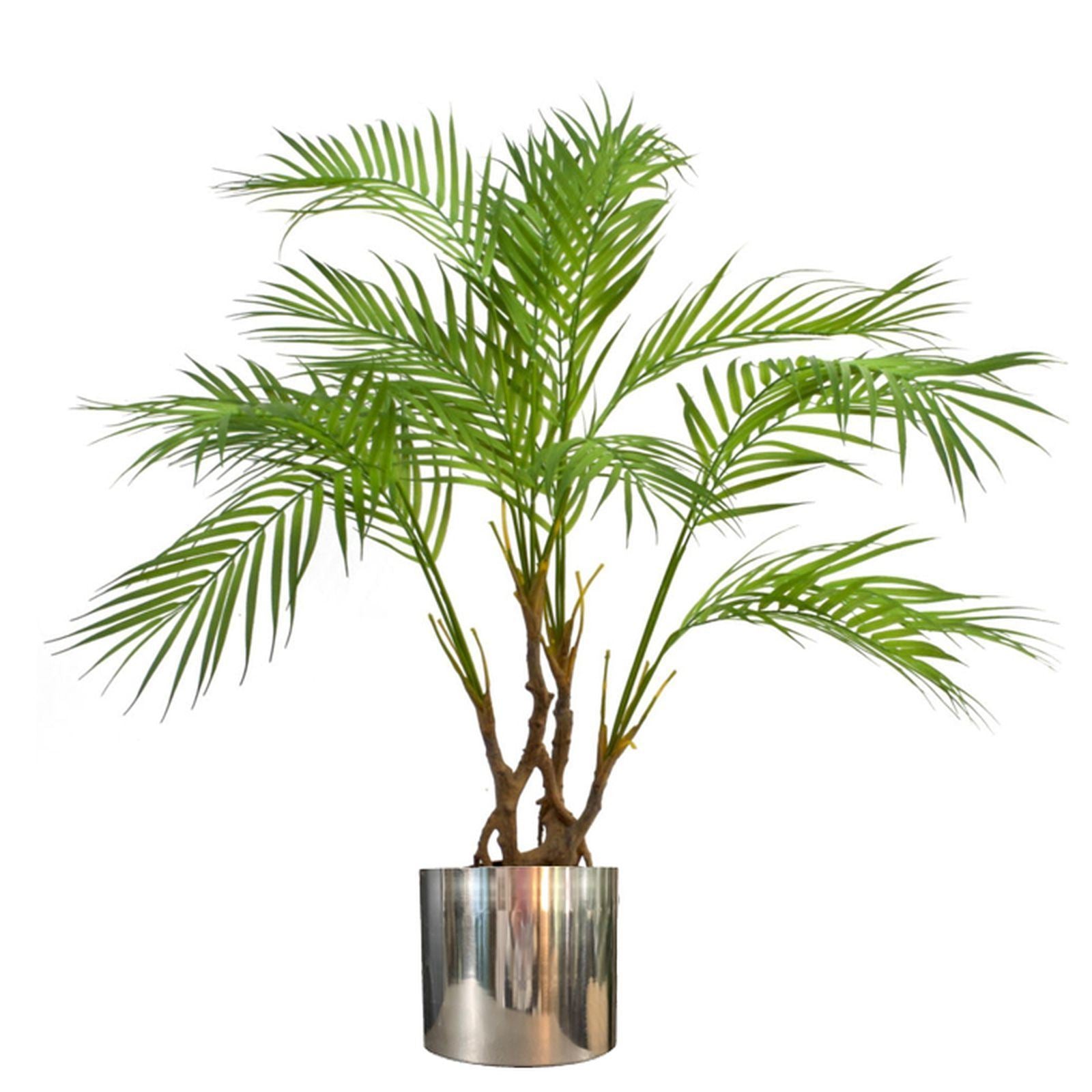 Leaf Planter Plant Pot with Polished Silver Finish 20 x 18cm – image 4