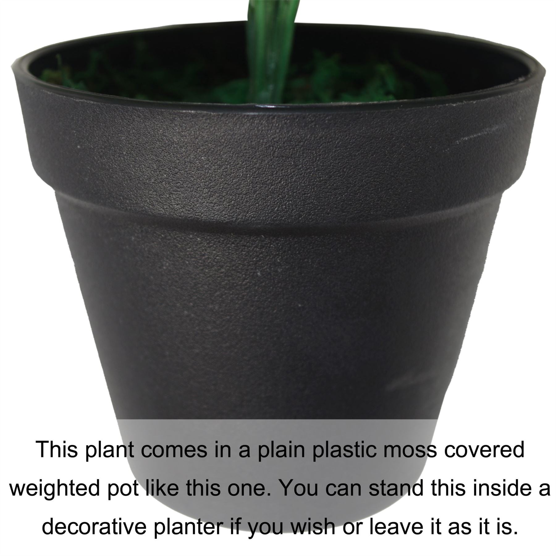 45cm Artificial Taro Plant 45cm Dark Taro – image 6