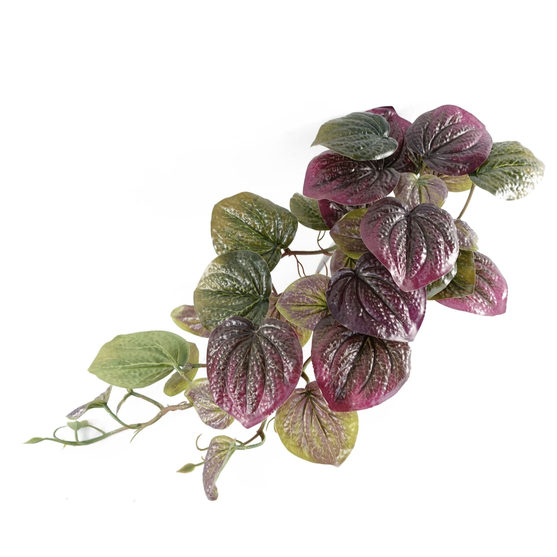35cm Artificial Trailing Purple Potted Pothos Plant – image 5