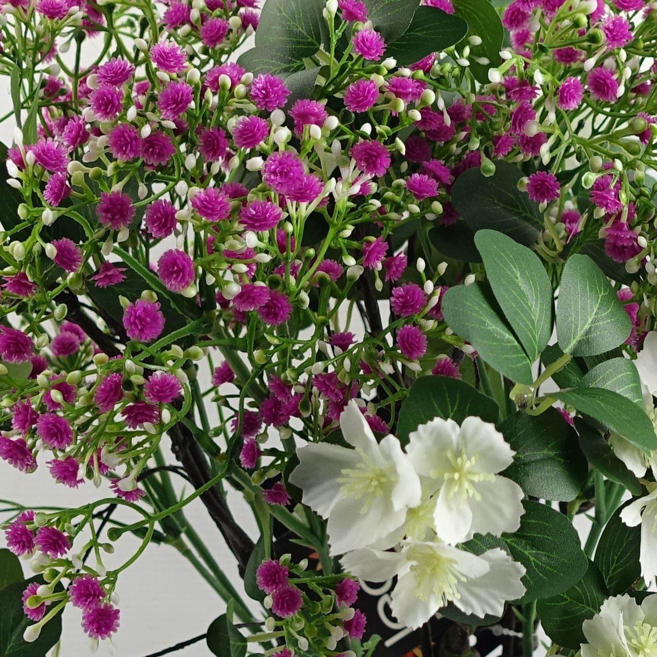 55cm Artificial Gypsophila Pink Stem – image 7