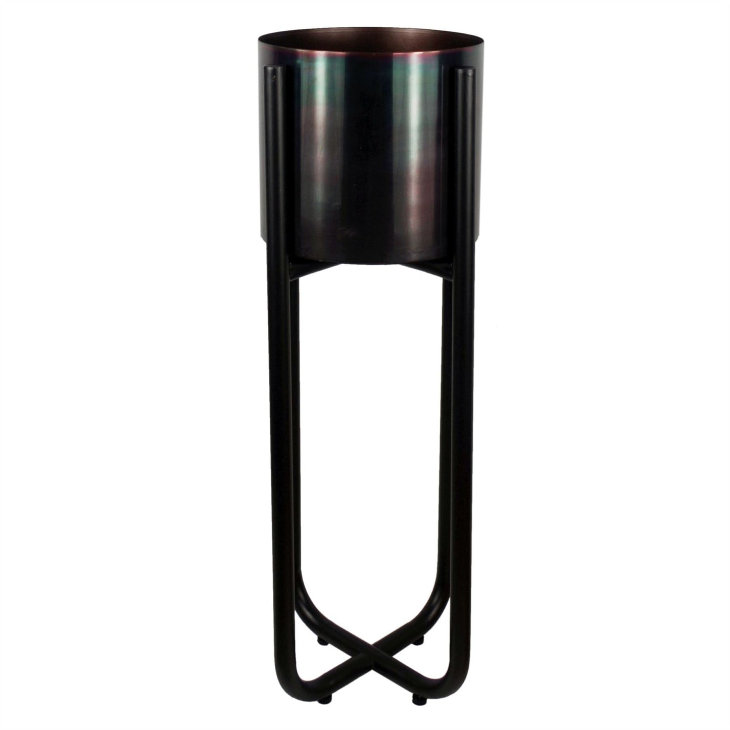 Large Black Planter Stand 62cm x 18cm – image 5