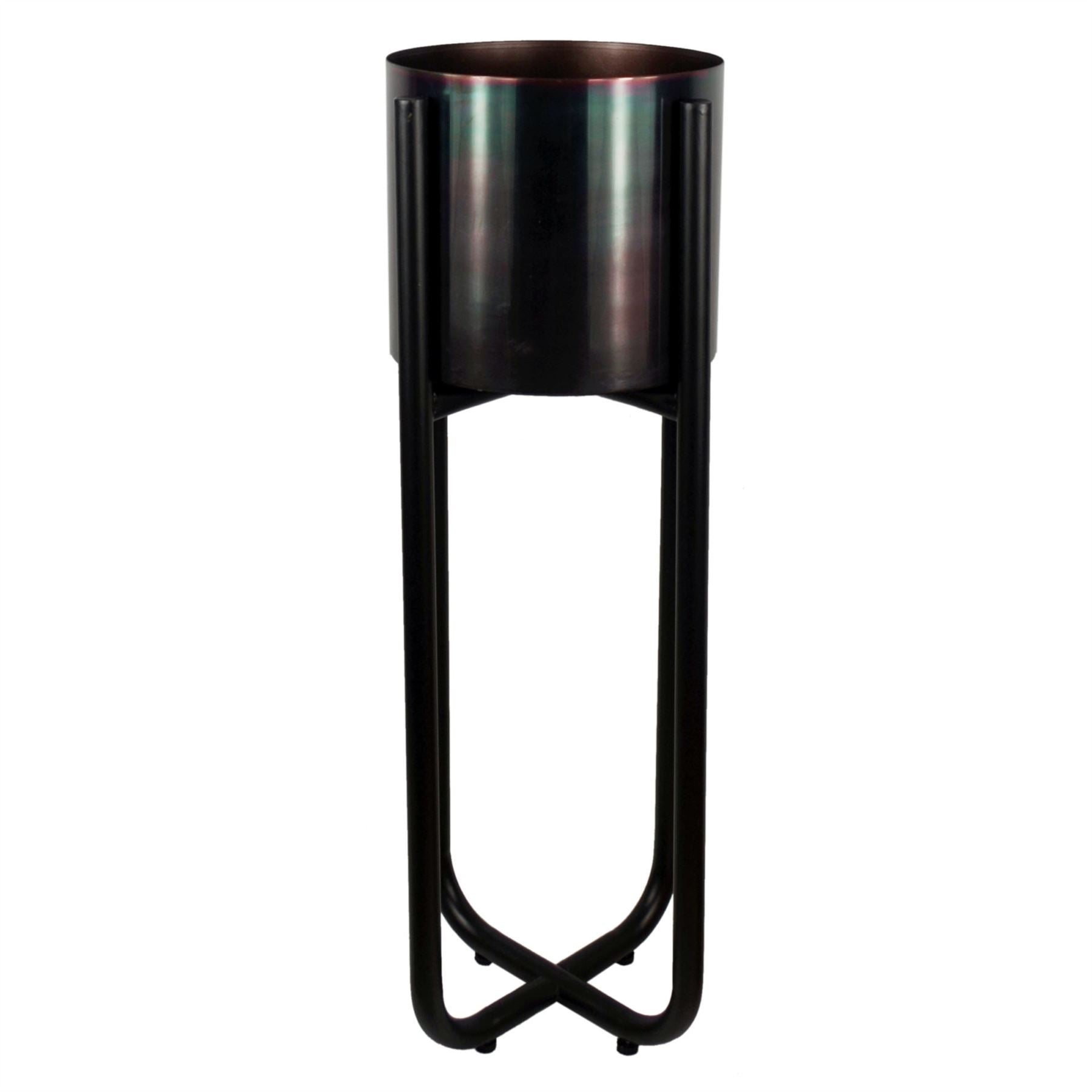 Large Black Planter Stand 62cm x 18cm – image 5