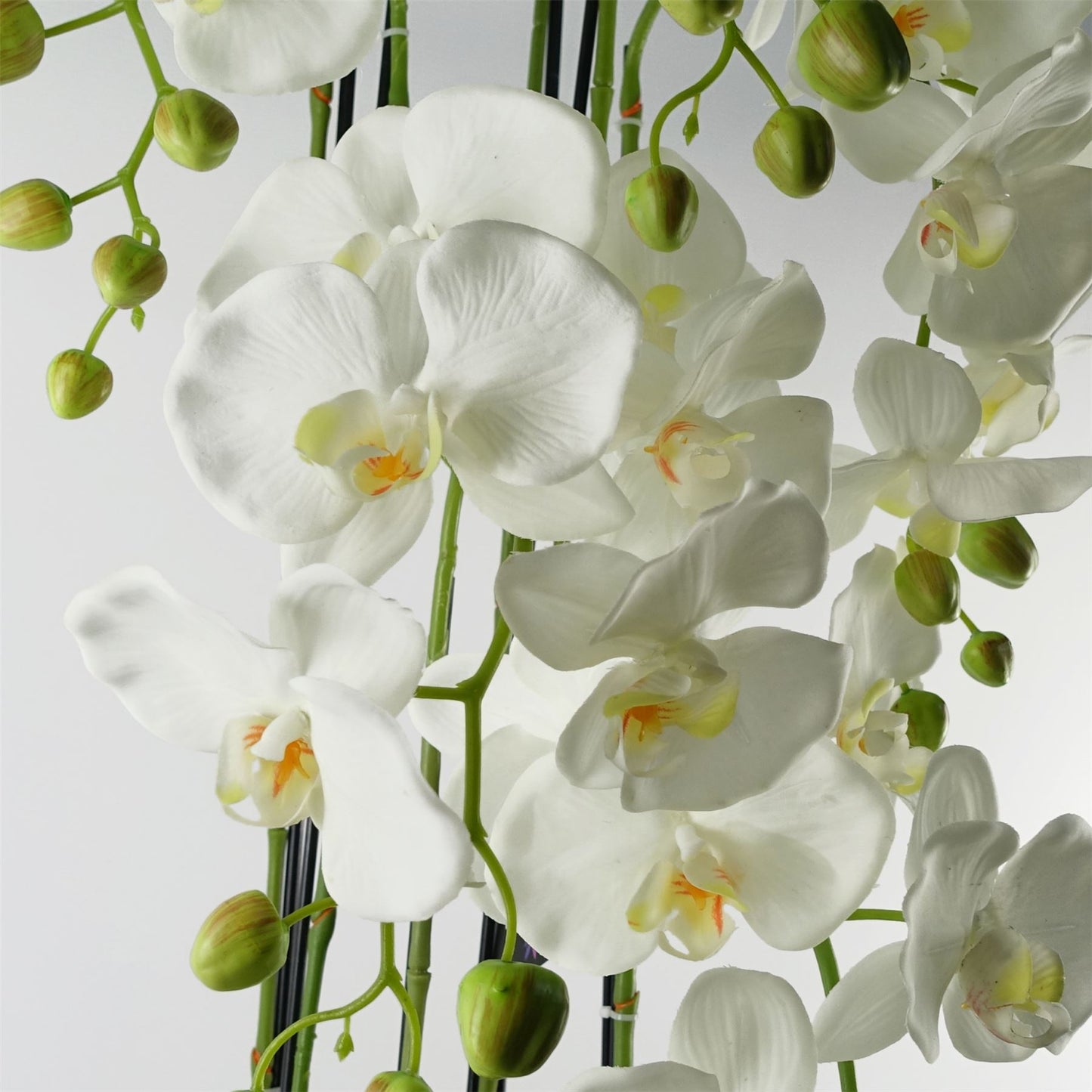 110cm Artificial White Orchid Plant Artifcial 41 REAL TOUCH flowers – image 2