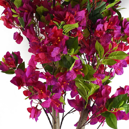 120cm Artificial Pink Bougainvillea Tree – image 2