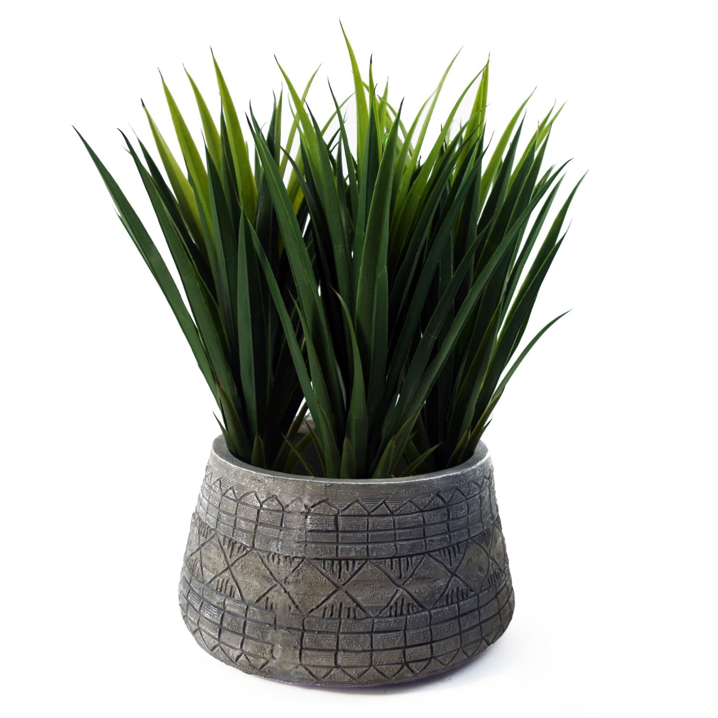 x 37cm Large Grey Gliese Embossed Planter 22cm – image 8