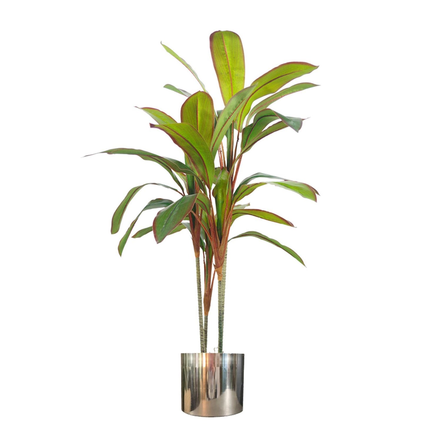 Leaf Planter Plant Pot with Polished Silver Finish 20 x 18cm – image 7
