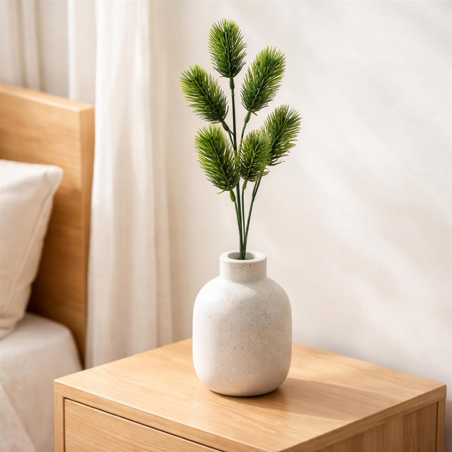 45cm Artificial Pine Cone Spray Stem – image 3