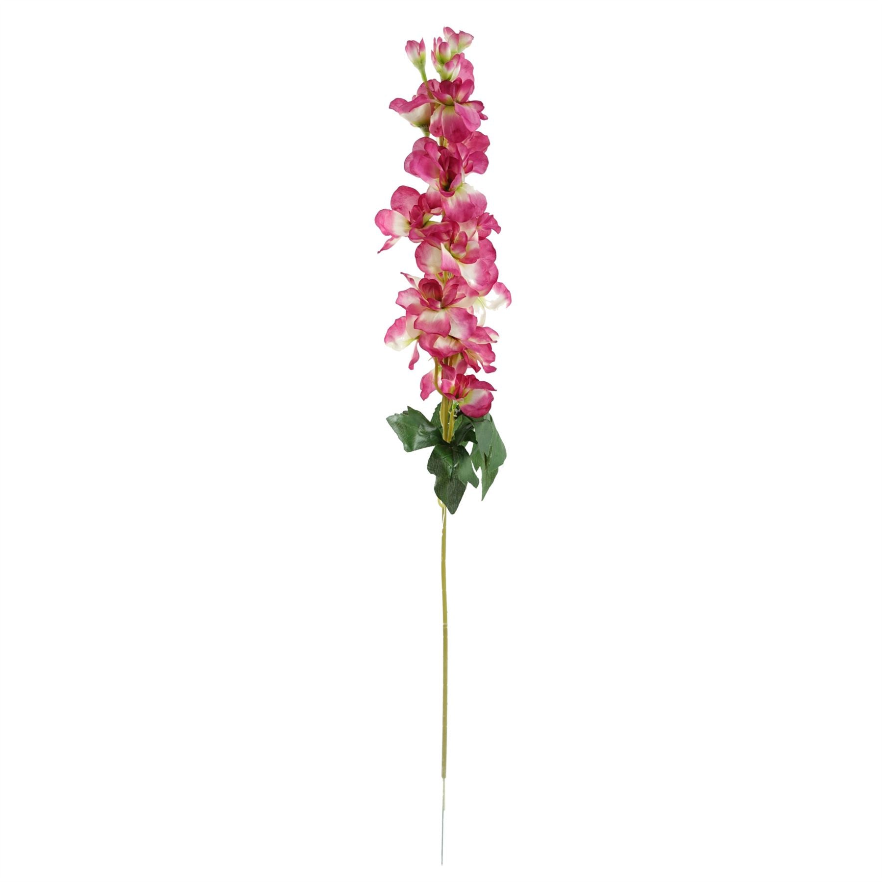 75cm Delphinium Dark Pink Artificial Stem – image 2
