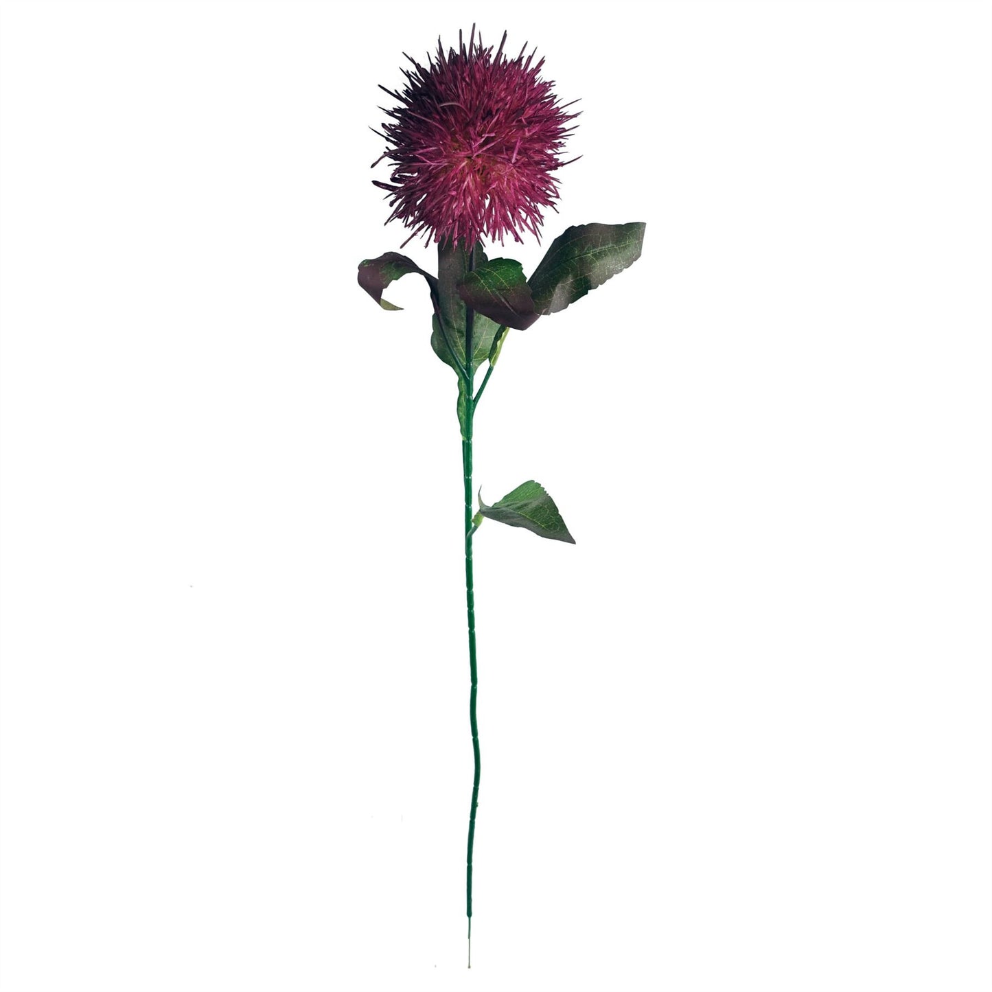 70cm Globe Thistle Purple Ball Artificial Flower Stem – image 2