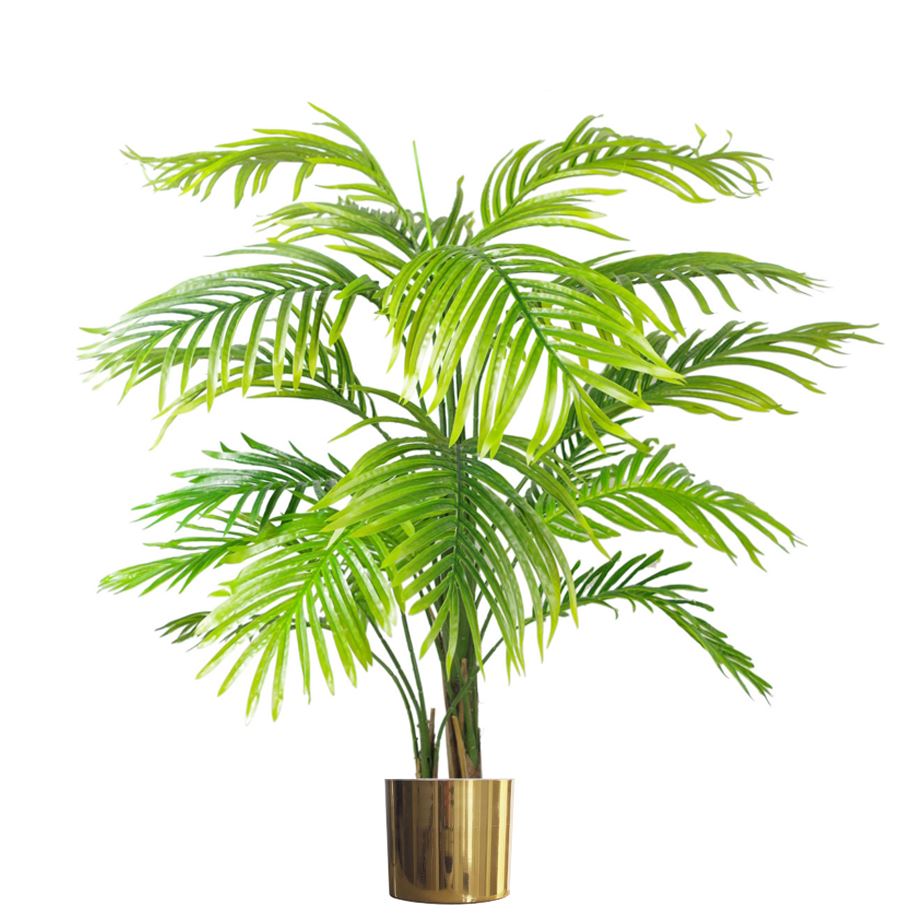 Leaf Planter Plant Pot with Polished Gold Finish 20 x 18cm GoldGold – image 7