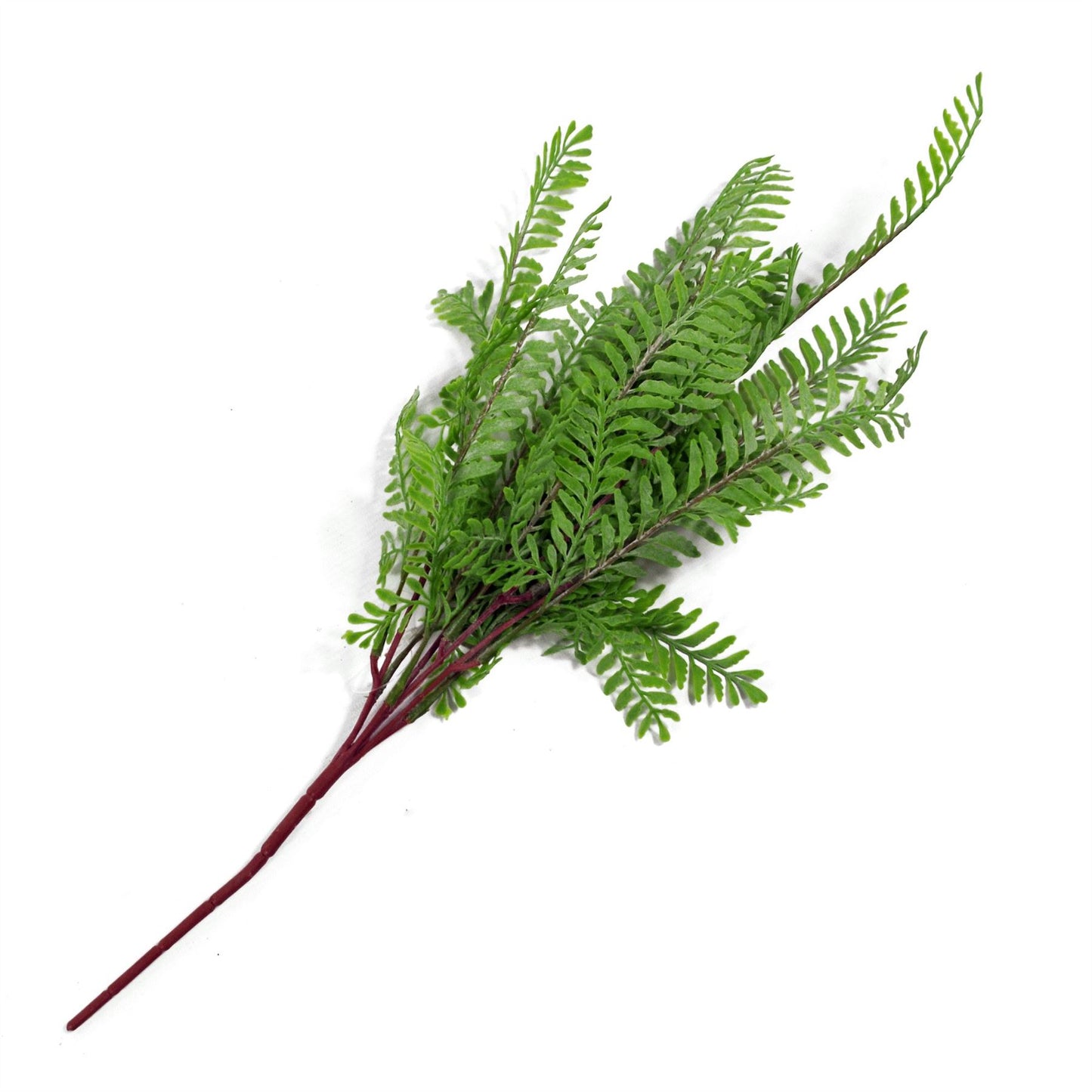 55cm Artificial Himilayan Maidenhair Fern Bush Light Green Plant – image 4