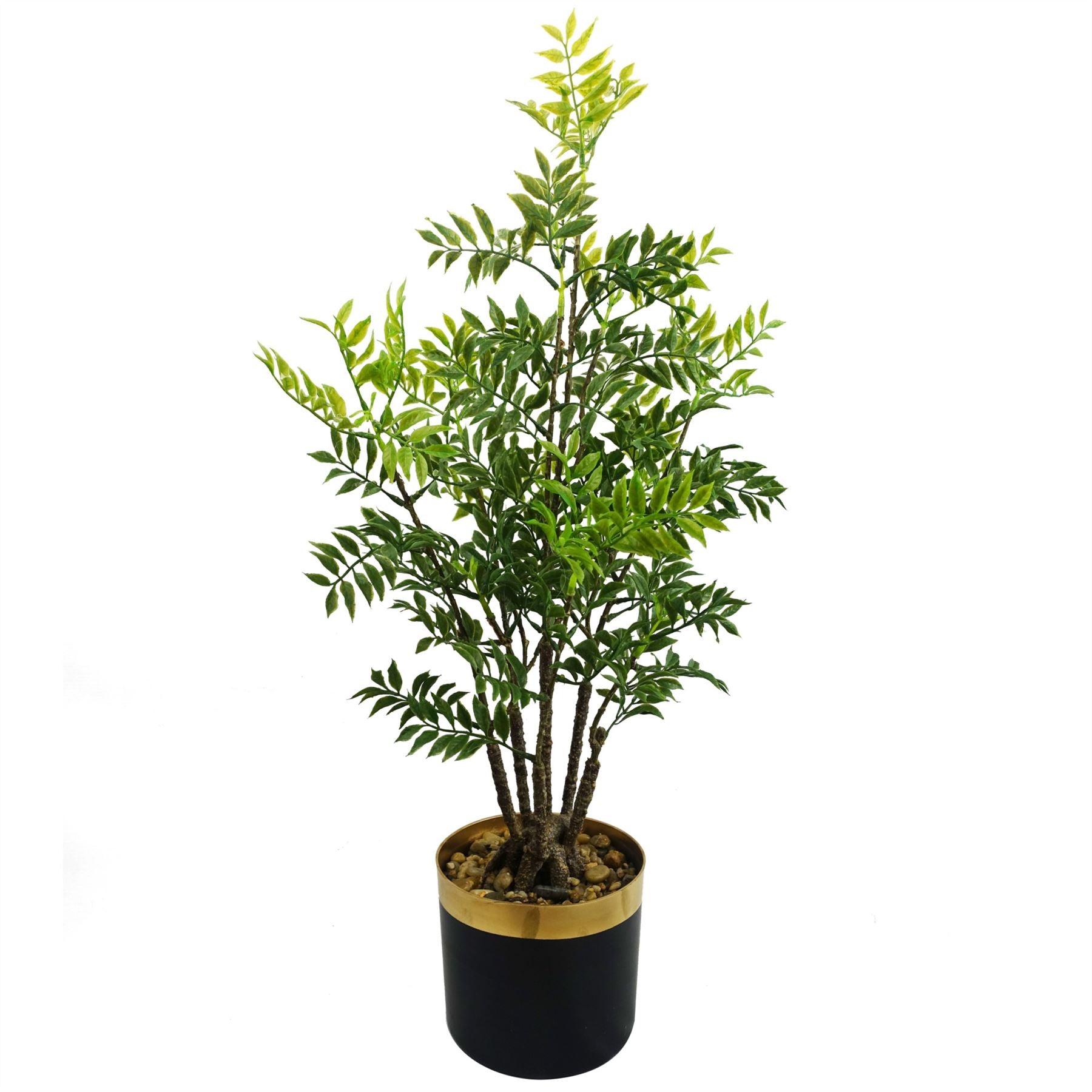 60cm Artificial Nandina Bonsai Ficus Tree – image 6