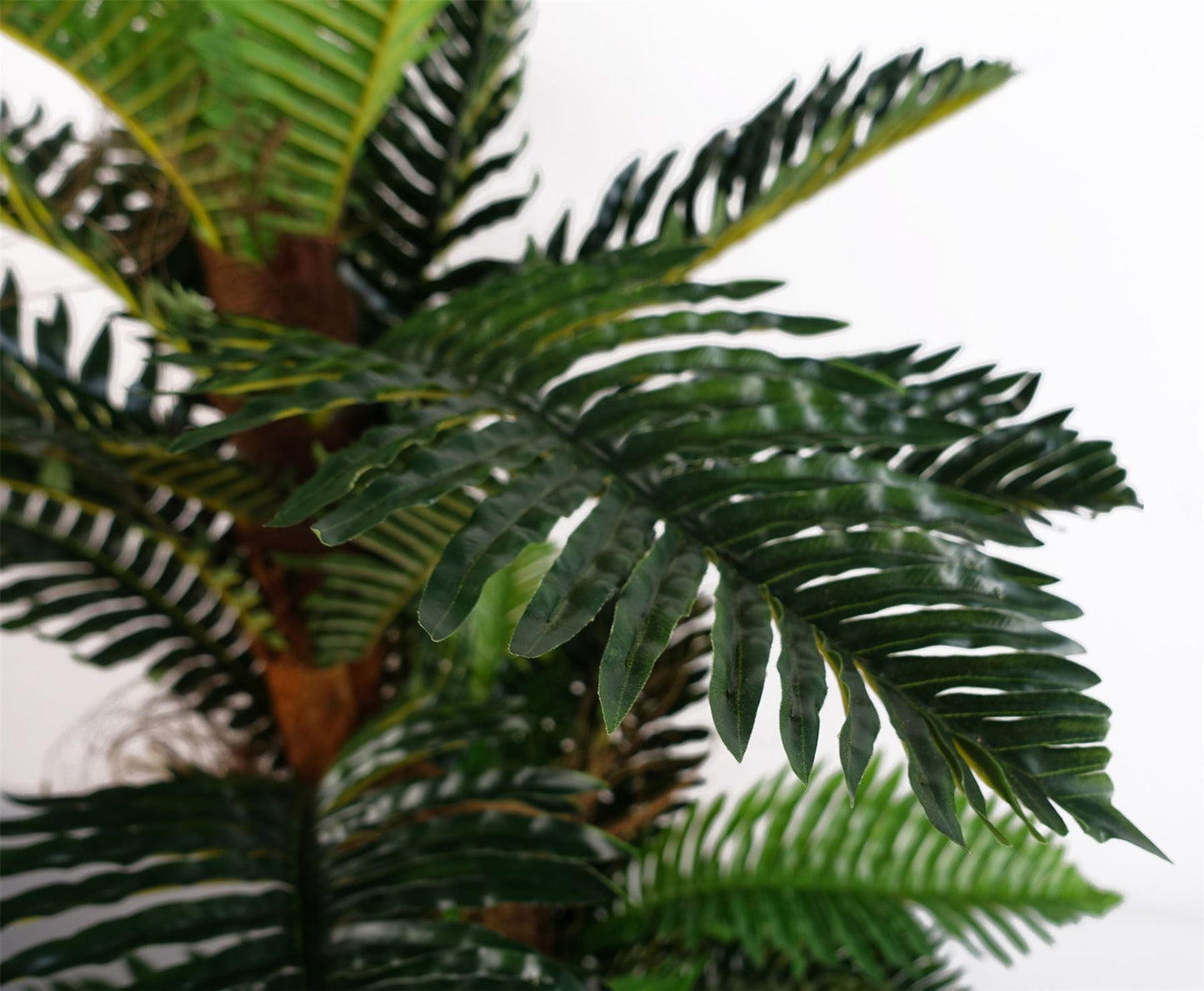 Artificial 150cm Large Palm Tree with Natural Trunk – image 3