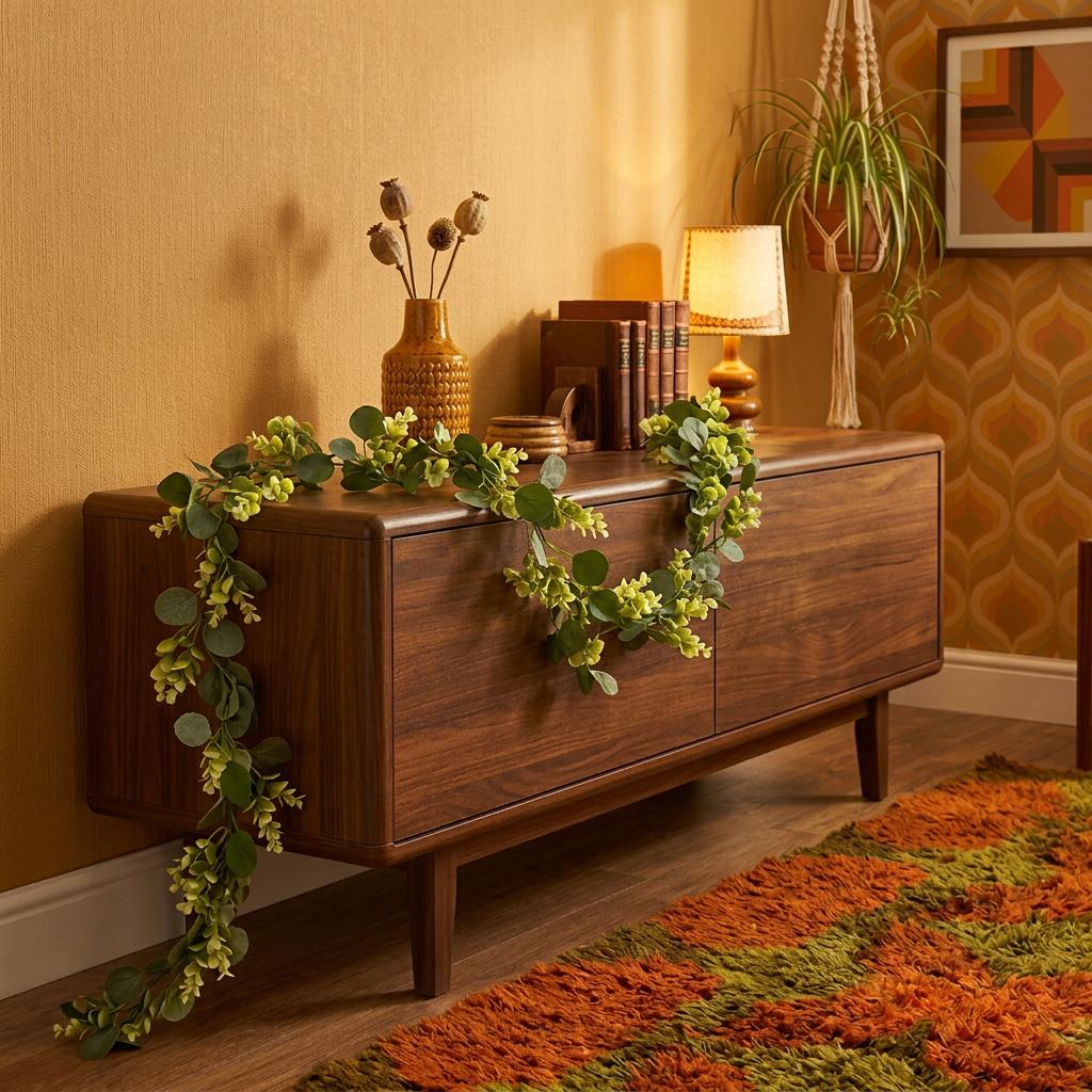 160cm Artificial Eucalyptus Garland Trailing Hanging Plant Faux Vine – image 4