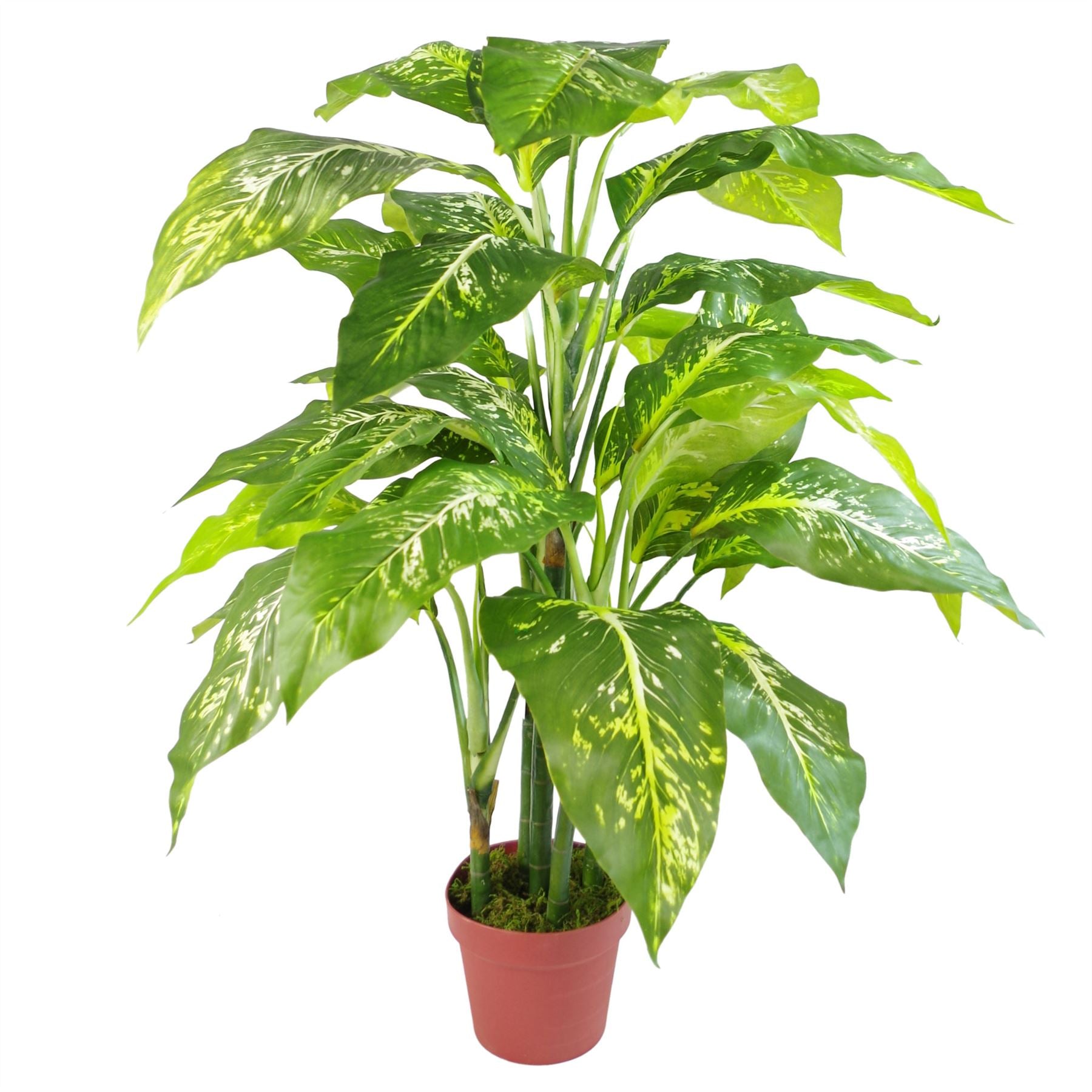100cm Large Spotted Evergreen Tree Artificial Plant – image 2