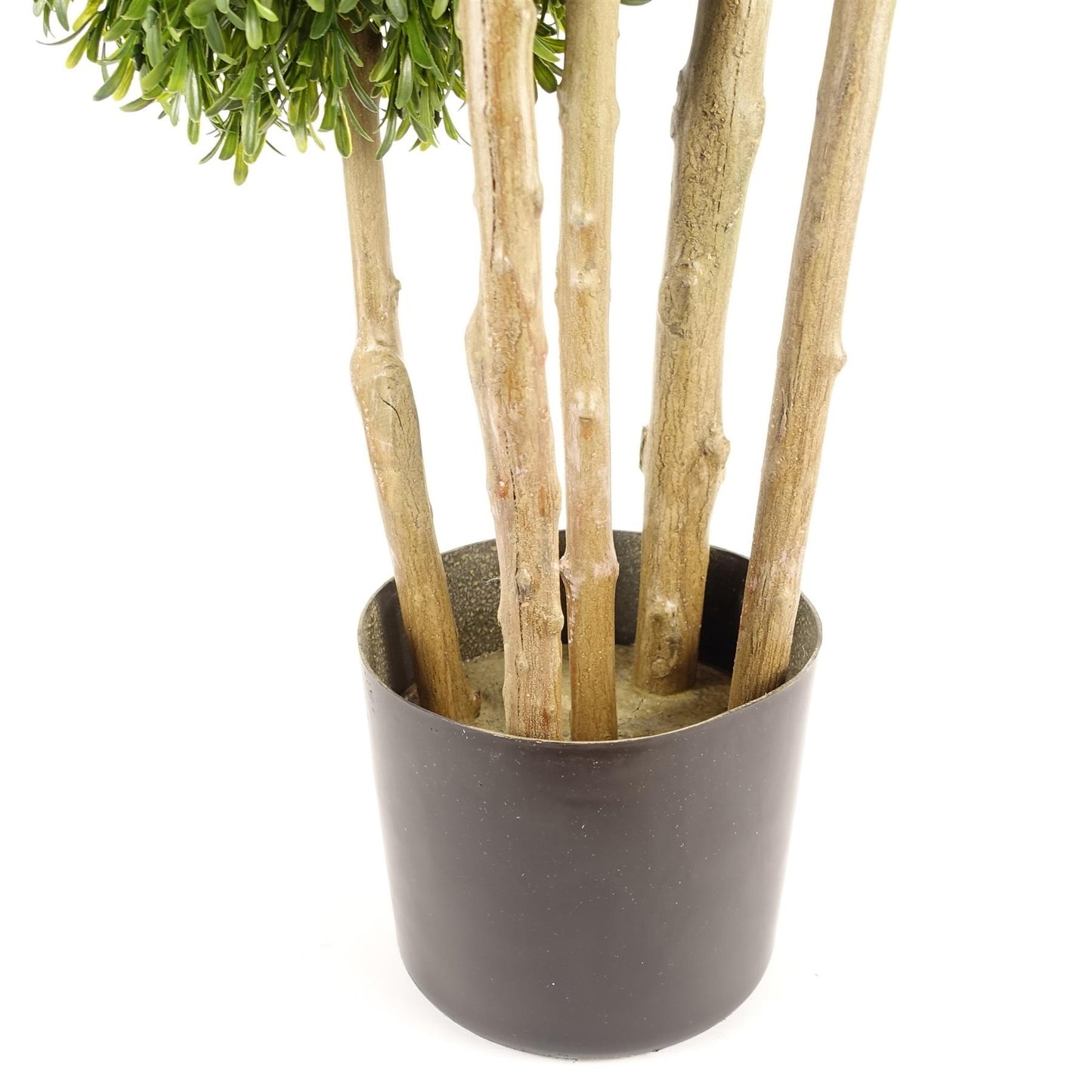 120cm Artificial UV Resistant Balls Topiary - Natural Trunk – image 3