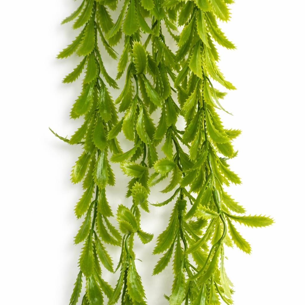 80cm Artificial Trailing Fern Style Hanging Plant Faux Greenery Vine – image 3