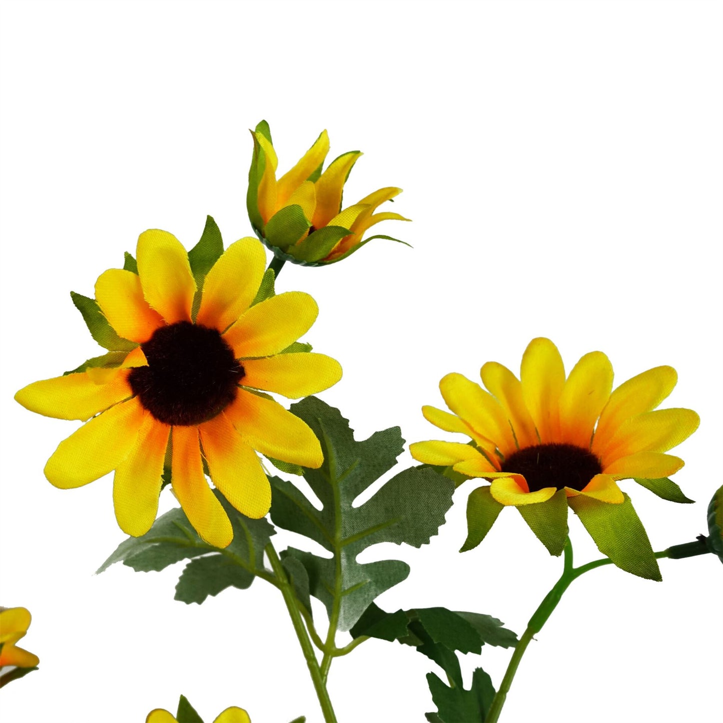 70cm Artificial Yellow Daisy Flower Spray – image 3