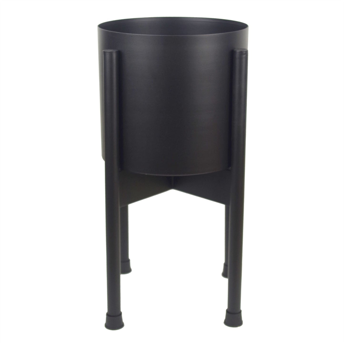 Leaf Planter Plant Pot Black 20 x 18cm – image 2