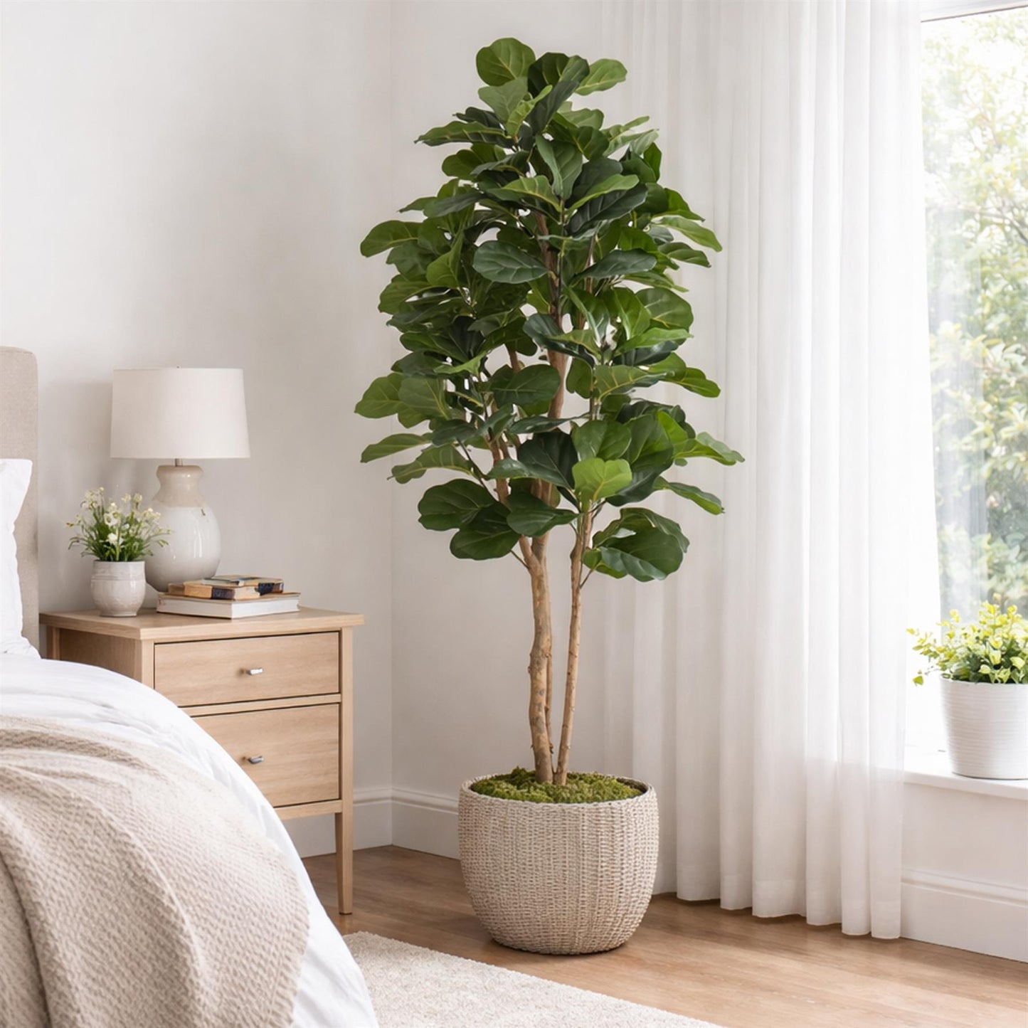 180cm Artificial Fiddle Fig Deluxe Tree – image 4