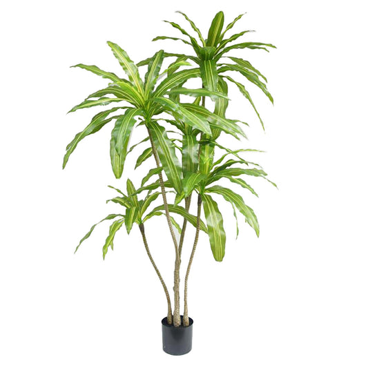 180cm Striped Dracaena Realistic Artificial Tree – image 2