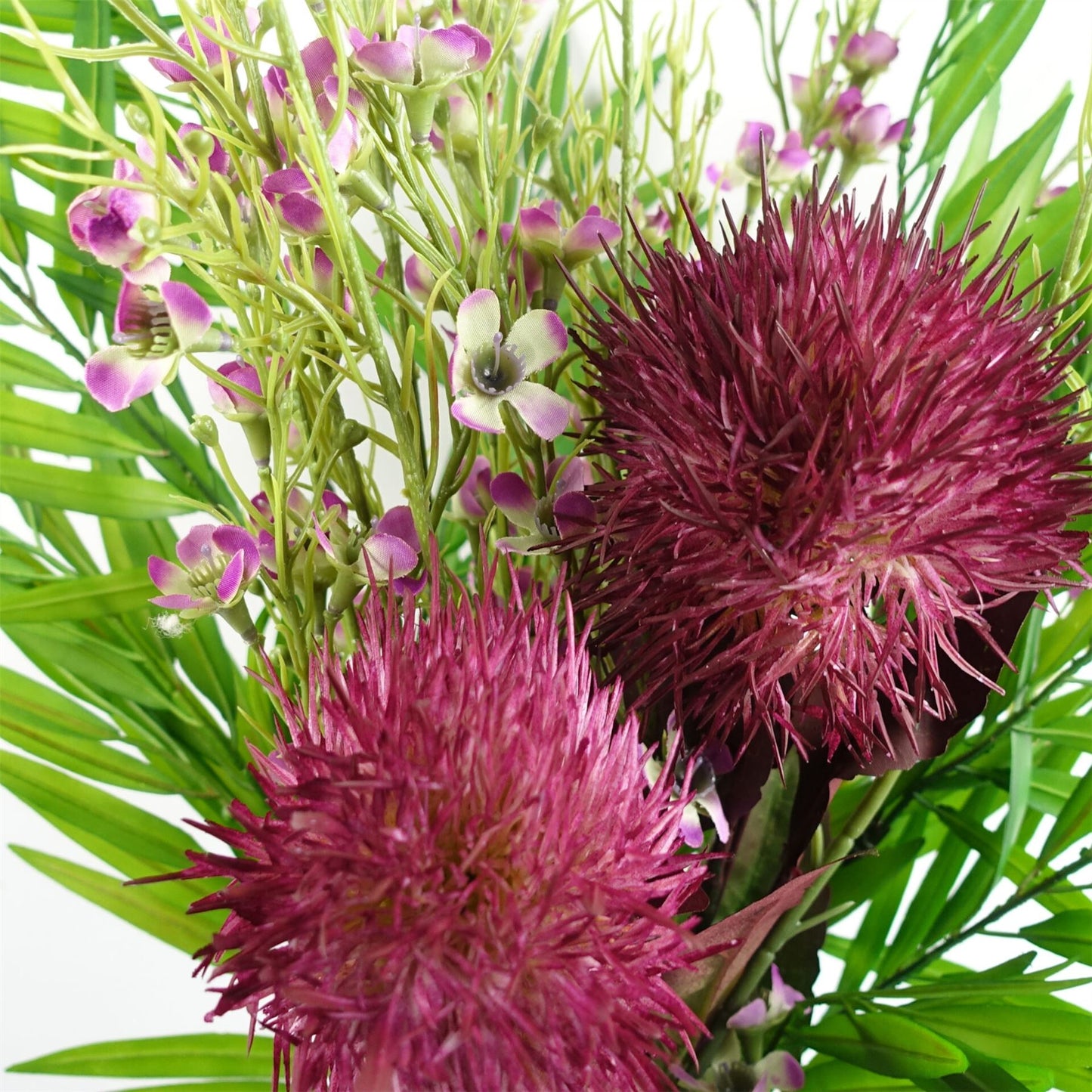 70cm Globe Thistle Purple Ball Artificial Flower Stem – image 5