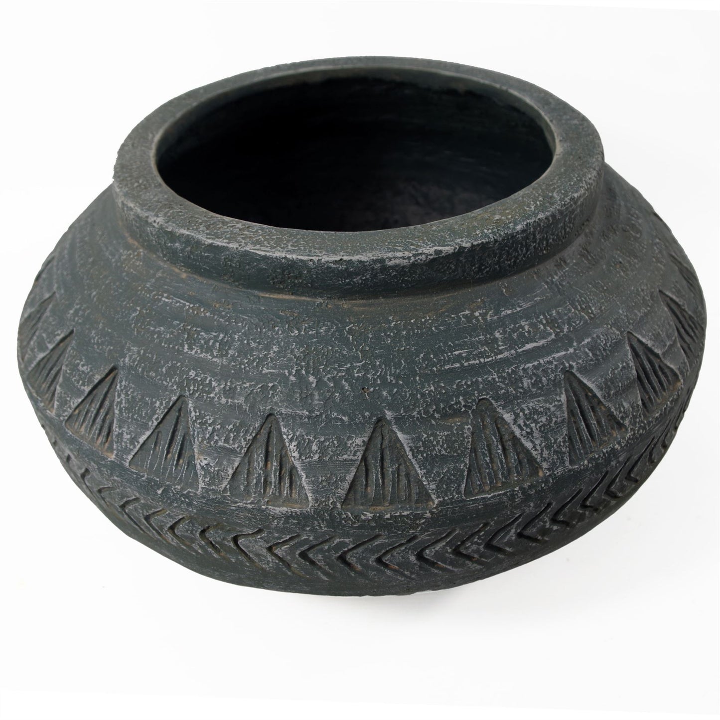 x 40cm Large Grey Gliese Triangle Planter 21cm – image 6