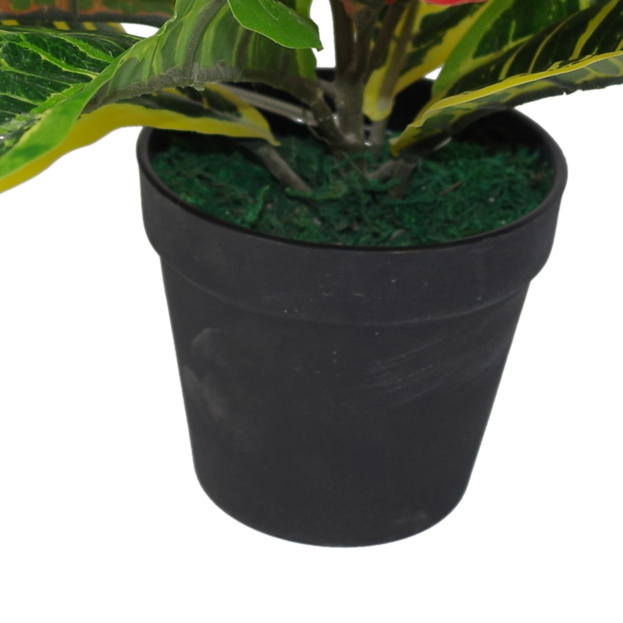 40cm Artificial Codiaeum Multicoloured Plant – image 4