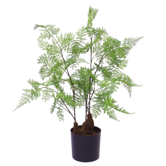 Artificial Natural Moss Base Fern Foliage Plant 60cm – image 2