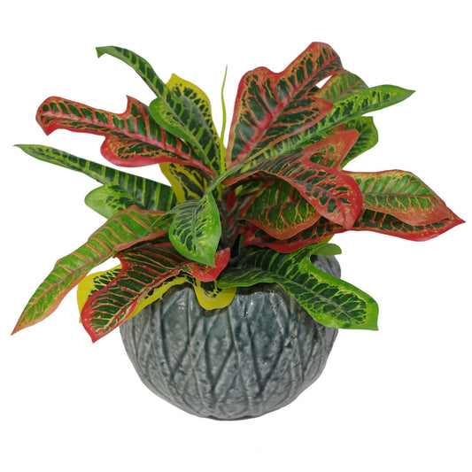 40cm Artificial Codiaeum Multicoloured Plant – image 2