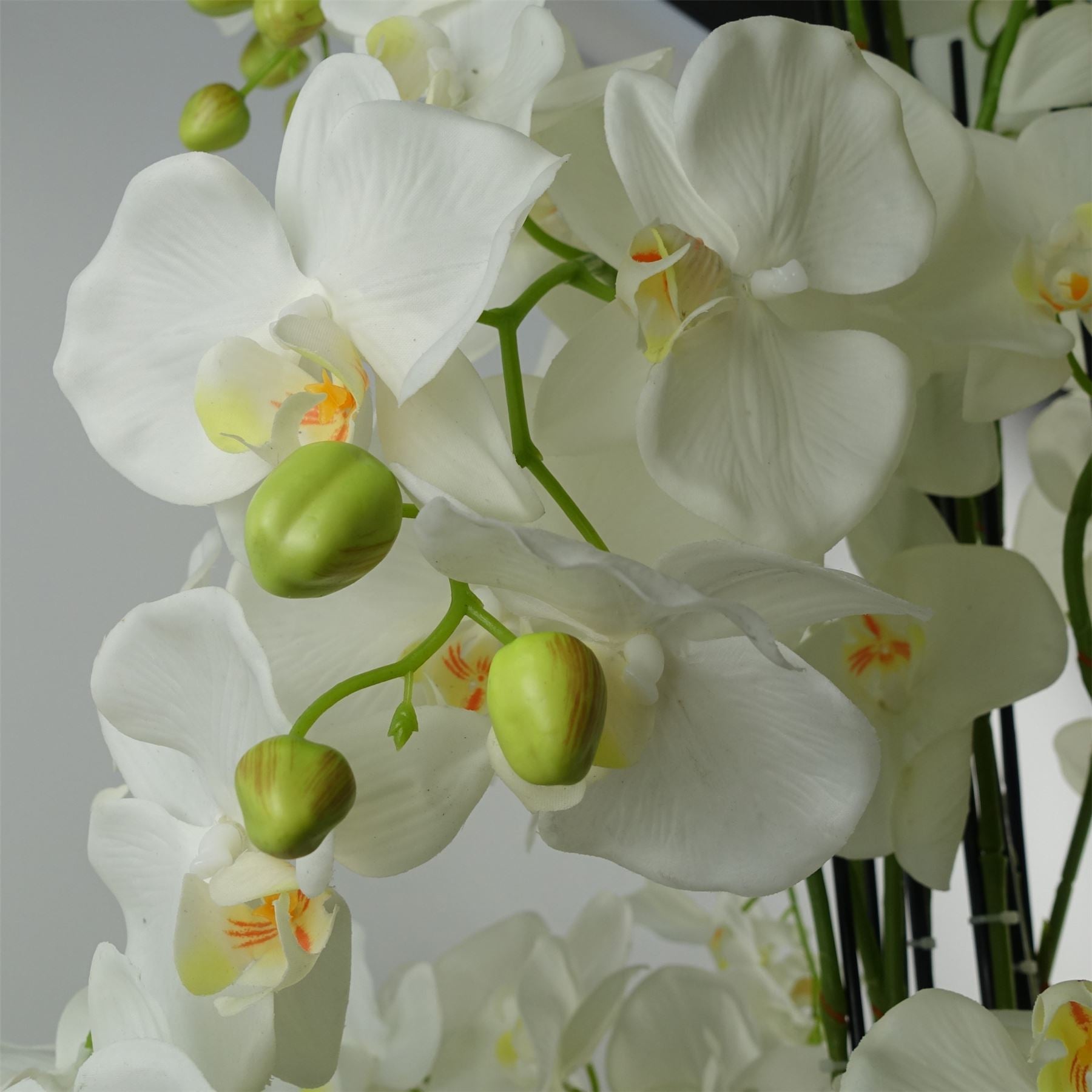 150cm Giant White Orchid Plant Artificial 189 flowers REAL TOUCH – image 2