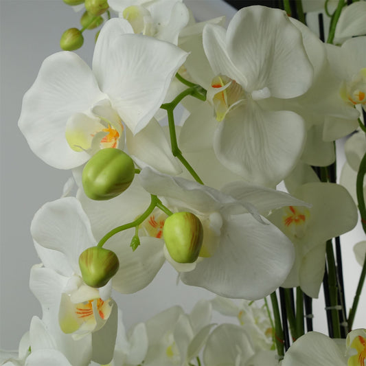 150cm Giant White Orchid Plant Artificial 189 flowers REAL TOUCH – image 2