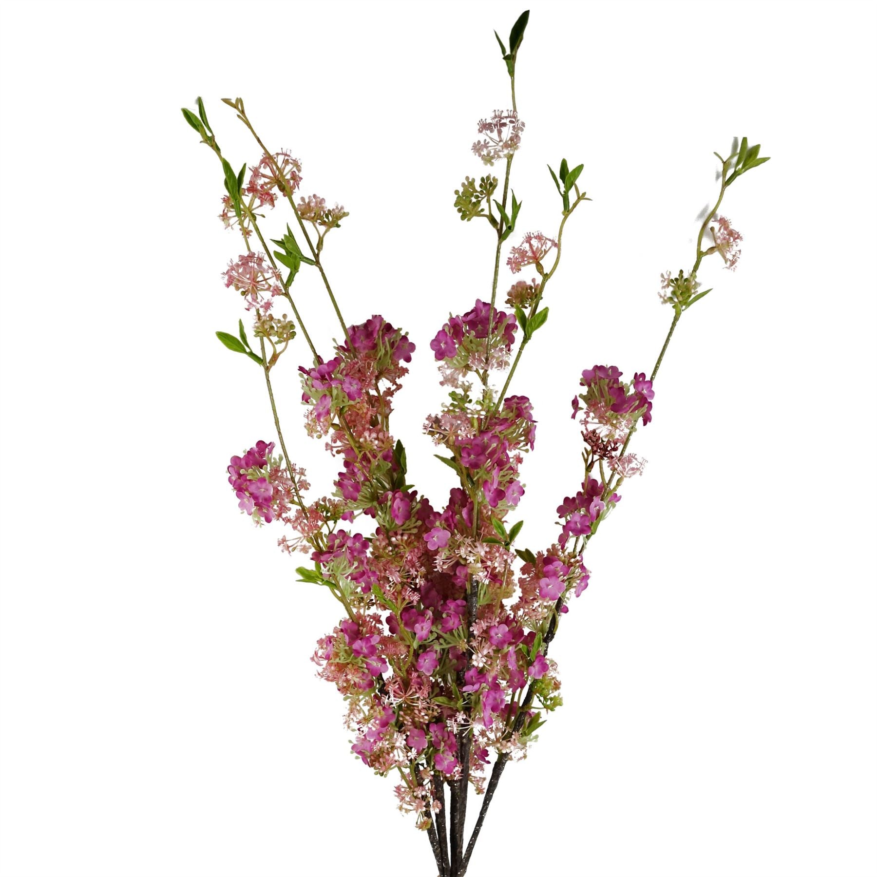 100cm Artificial Pink Blossom Spray Stem – image 6